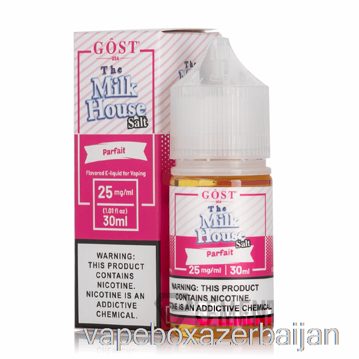 Vape Azerbaijan Parfait SALTS - The Milk House - GOST Vapor - 30mL 50mg